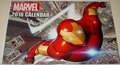 MARVEL 2016 Promotion (Comic Größe) Calendar + Leseprobe Marvel Universum