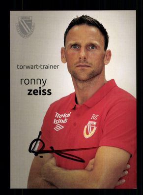 Ronny Zeiss Autogrammkarte Energie Cottbus 2012-13 Original Signiert