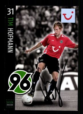 Tim Hofmann Autogrammkarte Hannover 96 2008-09 Original Signiert