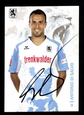 Antonio Di Salvo Autogrammkarte TSV 1860 München 2008-09 Original Signiert