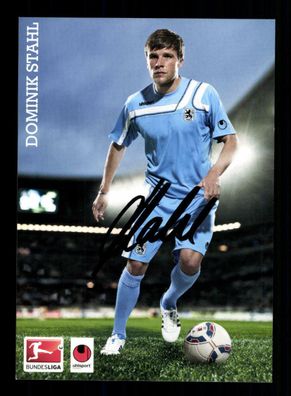 Dominik Stahl Autogrammkarte TSV 1860 München 2011-12 Original Signiert