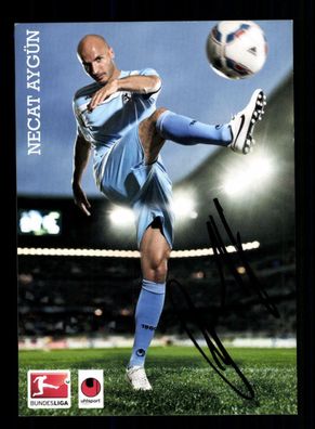 Necat Aygün Autogrammkarte TSV 1860 München 2011-12 Original Signiert