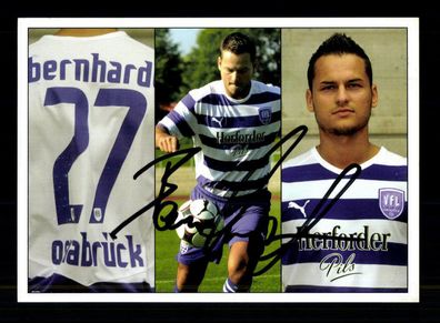 Edgar Bernhardt Autogrammkarte VFL Osnabrück 2008-09 Original Signiert