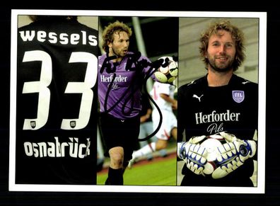 Stefan Wessels Autogrammkarte VFL Osnabrück 2008-09 Original Signiert