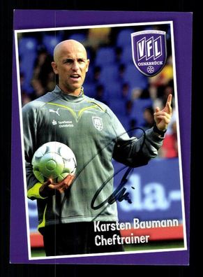 Karsten Baumann Autogrammkarte VFL Osnabrück 2009-10 Original Signiert