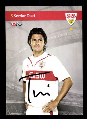 Serdar Tasci Autogrammkarte VfB Stuttgart 2009-10 Original Signiert