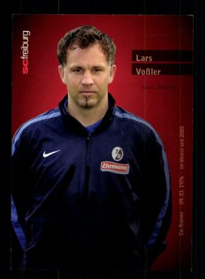 Lars Voßler Autogrammkarte SC Freiburg 2011-12 Original Signiert