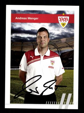Andreas Menger Autogrammkarte VfB Stuttgart 2011-12 Original Signiert