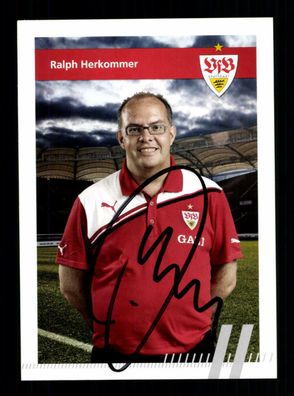 Ralph Herkommer Autogrammkarte VfB Stuttgart 2011-12 Original Signiert