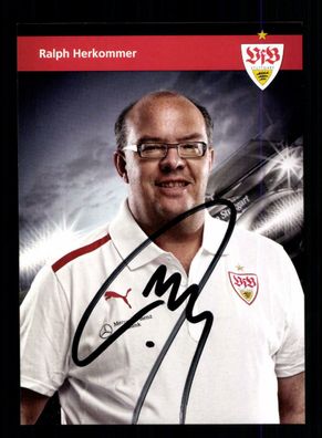 Ralph Herkommer Autogrammkarte VfB Stuttgart 2012-13 Original Signiert