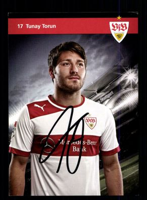 Tunay Torun Autogrammkarte VfB Stuttgart 2012-13 Original Signiert