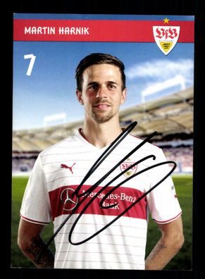 Martin Harnik Autogrammkarte VfB Stuttgart 2013-14 1. Karte Original Signiert