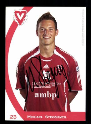 Michael Stegmayer Autogrammkarte FC Vaduz 2009-10 Original Signiert
