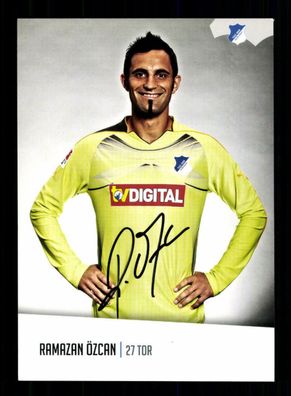 Ramazan Özcan Autogrammkarte TSG Hoffenheim 2010-11 Original Signiert