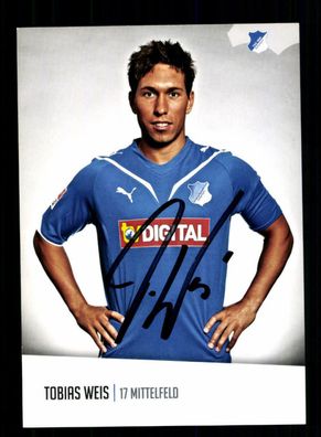 Tobias Weis Autogrammkarte TSG Hoffenheim 2010-11 Original Signiert