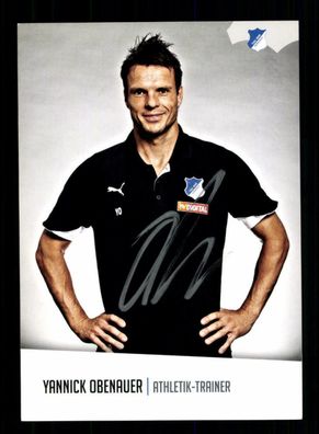 Yannick Obenauer Autogrammkarte TSG Hoffenheim 2010-11 Original Signiert