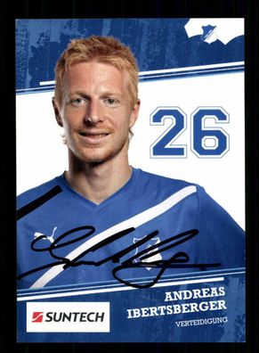Andreas Ibertsberger Autogrammkarte TSG Hoffenheim 2011-12 Original Signiert