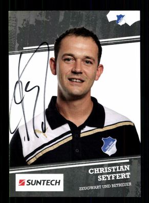 Christian Seyfert Autogrammkarte TSG Hoffenheim 2011-12 Original Signiert