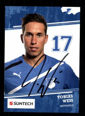 Tobias Weis Autogrammkarte TSG Hoffenheim 2011-12 Original Signiert