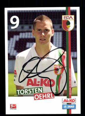 Torsten Oehrl Autogrammkarte FC Augsburg 2011-12 Original Signiert