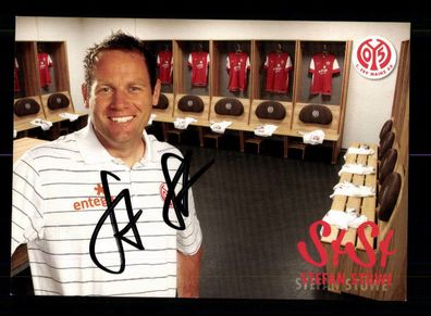Stefan Stüwe Autogrammkarte FSV Mainz 05 2011-12 Original Signiert