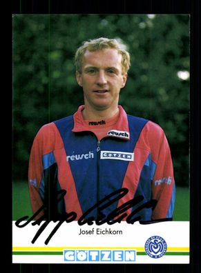 Josef Eichkorn Autogrammkarte MSV Duisburg 1995-96 Original Signiert
