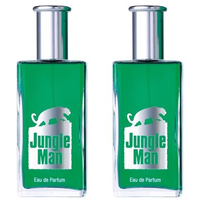 2x LR Jungle Man Eau de Parfum for Men 50ml NEU + OVP Herren EdP Duft Topseller
