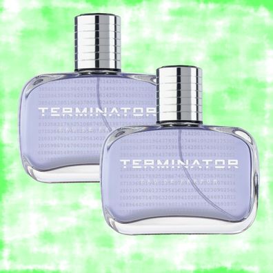 2x LR Terminator Eau de Parfum for Men 50ml NEU + OVP Herren EdP Duftset VK-frei!