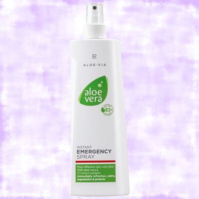 LR Aloe Vera Emergency Spray Notfallspray 400ml mit 12 Kräuteressenzen VK-frei!