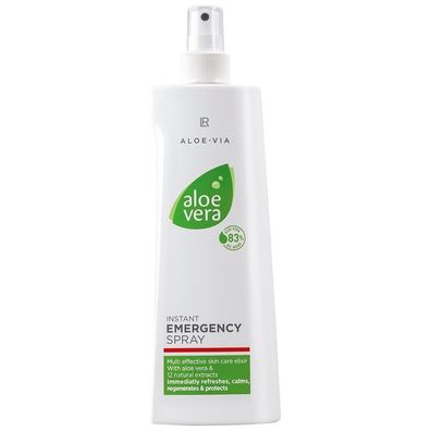 LR Aloe Vera Emergency Spray 400ml mit 12 Kräuteressenzen spendet Feuchtigkeit