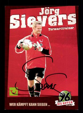 Jörg Sievers Autogrammkarte Hannover 96 2006-07 Original Signiert