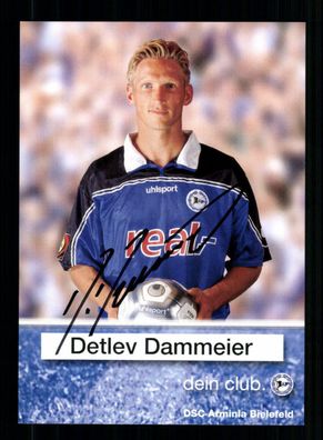 Detlev Dammeier Autogrammkarte Arminia Bielefeld 2001-02 Original Signiert