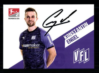 Konstantin Engel Autogrammkarte VFL Osnabrück 2019-20 Original Signiert