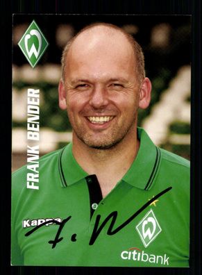 Frank Bender Autogrammkarte Werder Bremen 2008-09 Amateure Original Signiert