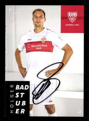 Holger Badstuber Autogrammkarte VfB Stuttgart 2019-2020 Original Signiert