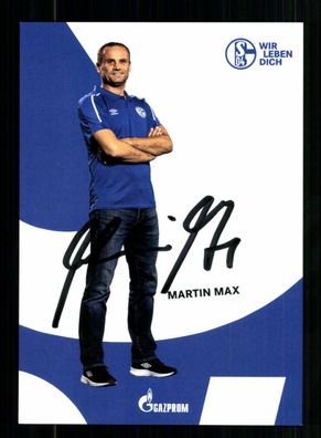 Martin Marx Autogrammkarte FC Schalke 04 Traditionself 2019-20 Original