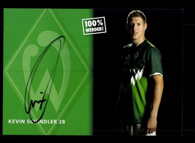 Kevin Schindler Autogrammkarte Werder Bremen 2010-11 Original Signiert