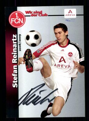 Stefan Reinartz Autogrammkarte 1 FC Nürnberg 2008-09 2. Karte Original Signiert