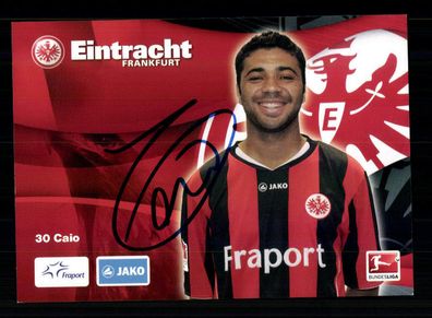 Caio Autogrammkarte Eintracht Frankfurt 2010-11 Original Signiert