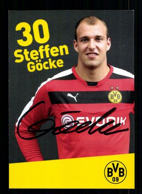 Steffen Göcke Autogrammkarte Borussia Dortmund 2015-16 Amateure Original