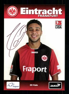 Caio Autogrammkarte Eintracht Frankfurt 2008-09 Original Signiert