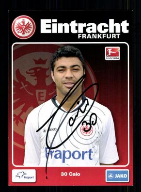 Caio Autogrammkarte Eintracht Frankfurt 2011-12 Original Signiert