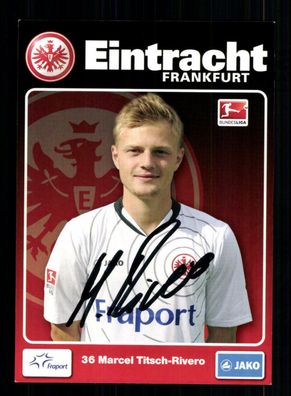 Marcel Titsch Autogrammkarte Eintracht Frankfurt 2011-12 Original Signiert