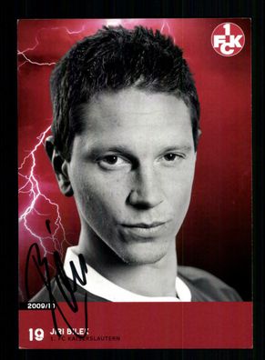 Jiri Bilek Autogrammkarte 1 FC Kaiserslautern 2009-10 Original Signiert