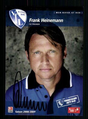 Frank Heinemann Autogrammkarte VFL Bochum 2008-09 Original Signiert