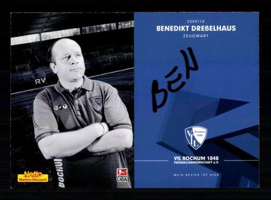 Benedikt Dreßelhaus Autogrammkarte VFL Bochum 2009-10 2. Karte Original Signiert