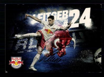 Christoph Leitgeb Autogrammkarte Red Bull Salzburg Original Signiert