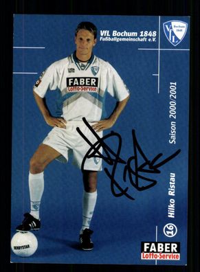 Hilko Ristau Autogrammkarte VFL Bochum 2000-01 Original Signiert