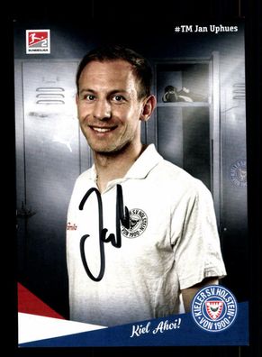Jan Uphues Autogrammkarte Holstein Kiel 2018-19 Original Signiert