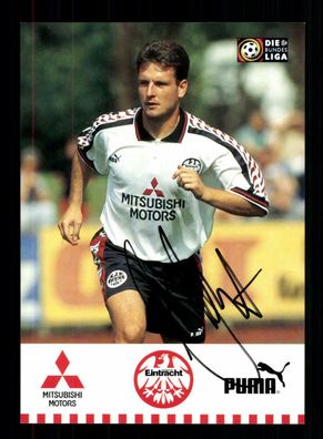 Mirko Dickhaut Autogrammkarte Eintracht Frankfurt 1997-98 Original Signiert
